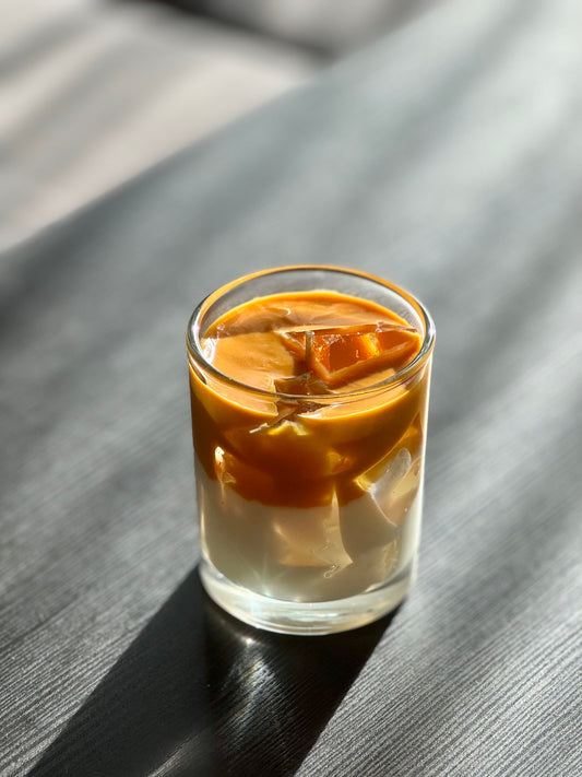 Accorn sojų ir gelinio vaško pumpkin spice latte žvakė