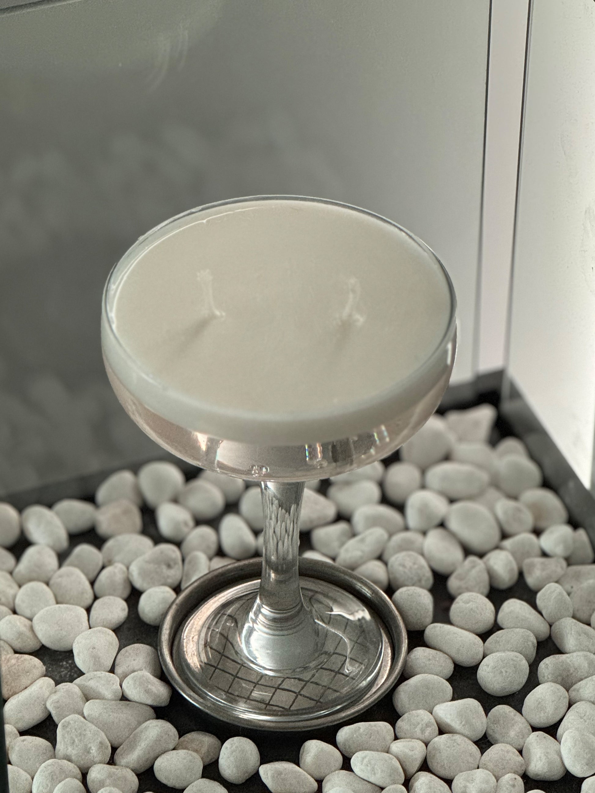 Sojų ir gelinio vaško prosecco žvakė