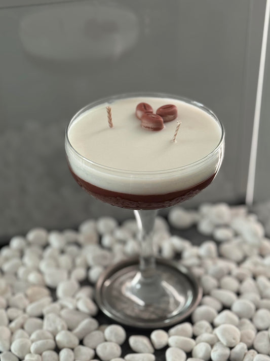 Sojų vaško žvakė espresso